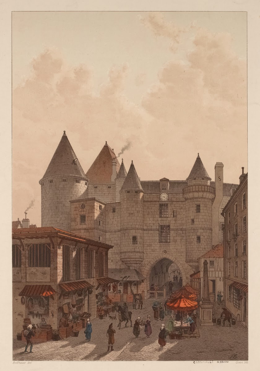 Grand ChâTelet Vue Prise De La Rue Saint Denis 1875 1882