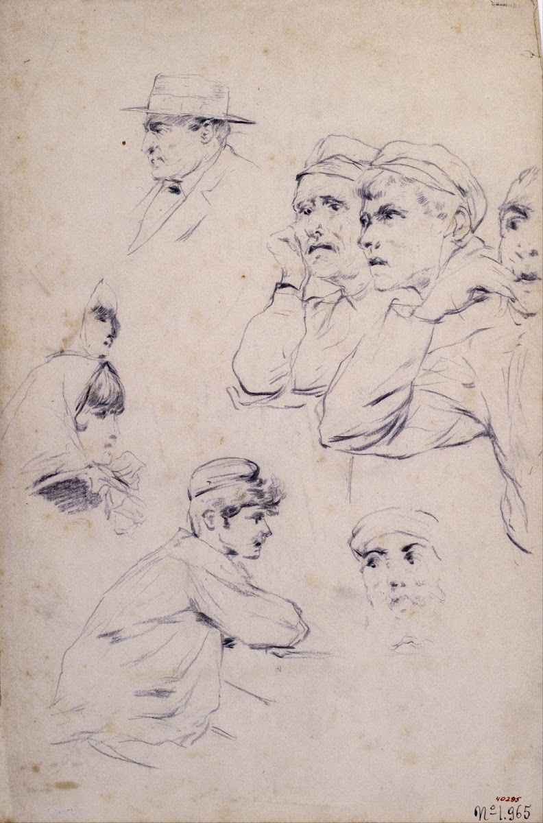 Figures Study circa 1883