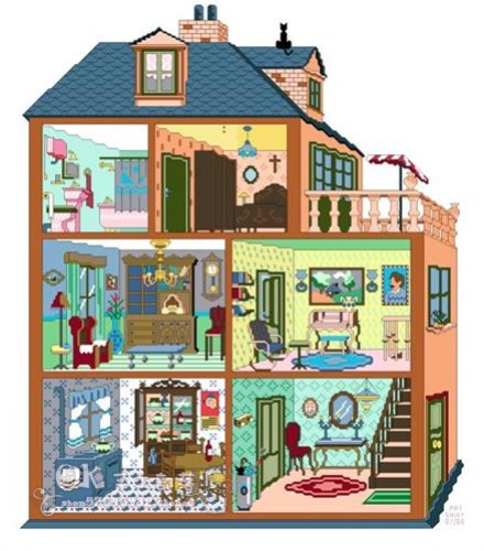 CMP M6007 Cartoon House