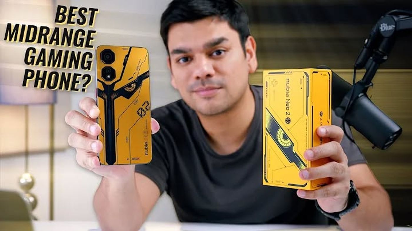 ZTE Nubia Neo 2 5G Unboxing and Review | 5G processor, 120Hz display, built-in triggers!, via YouTub