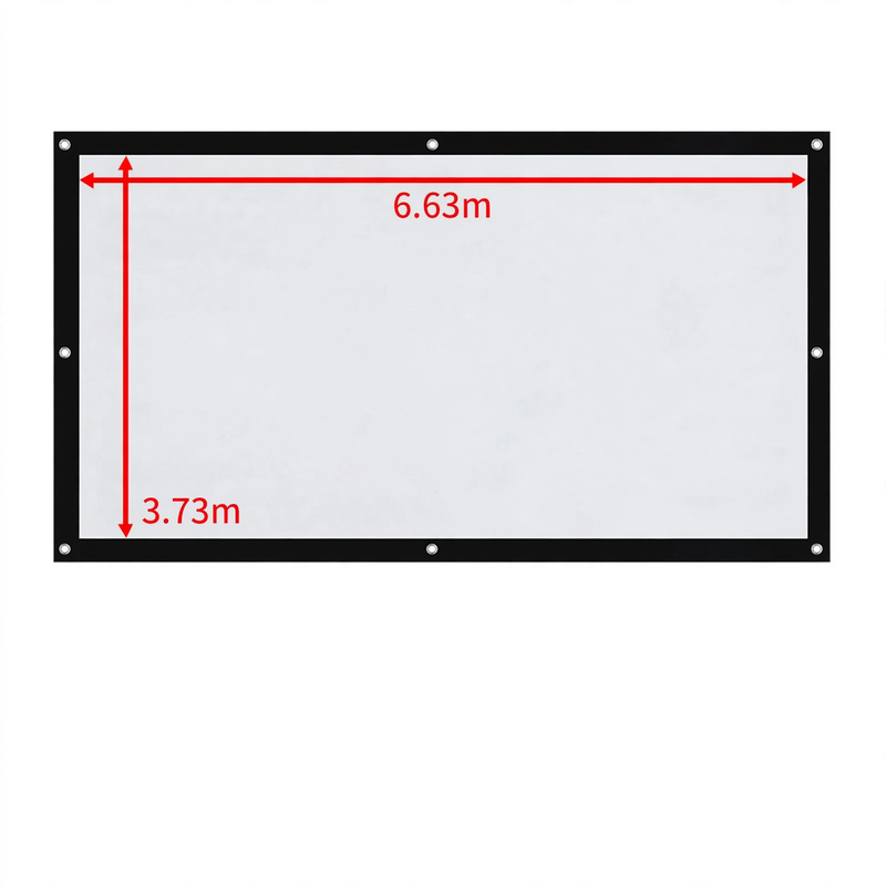 Projection screen, canvas screen