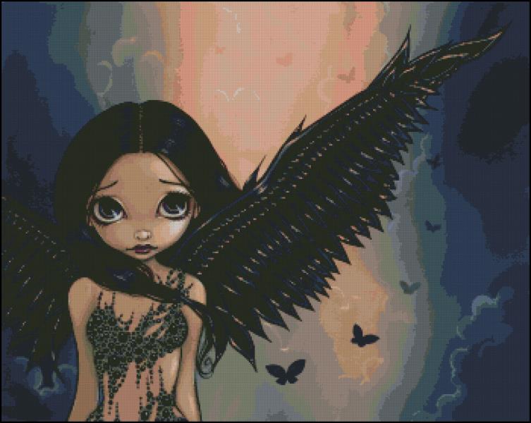 CMP 220367 Black Winged Angel