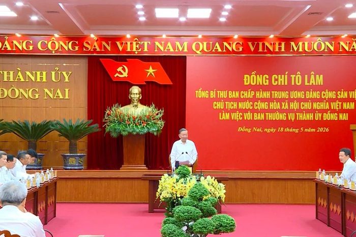 [Video] Tổng Bí thư, Chủ tịch nước Tô Lâm làm việc tại Đồng Nai - Báo Nhân Dân