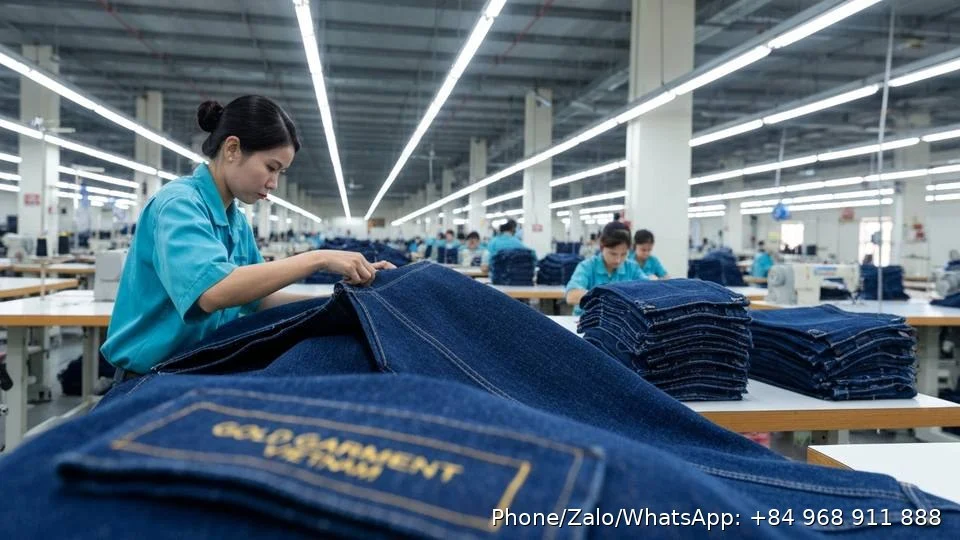 Denim Fabric Manufacturer - Gold Garment Vietnam
