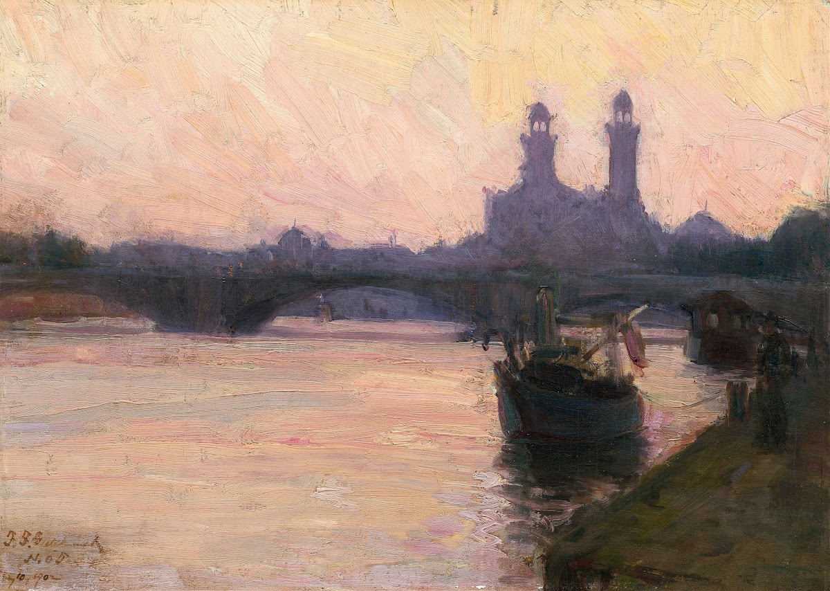 The Seine c 1902