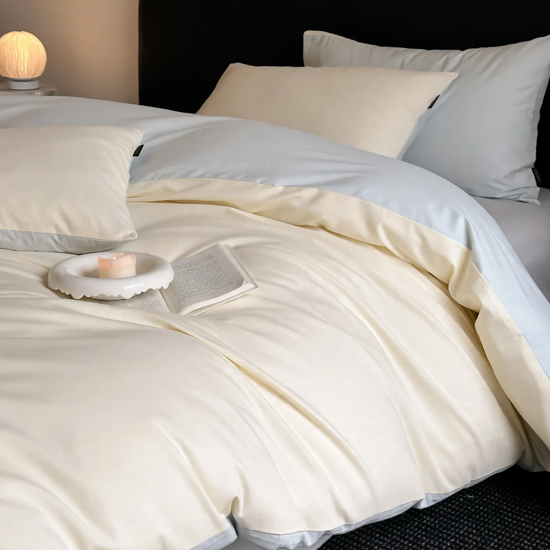 Long-staple cotton bedding, all-year-round