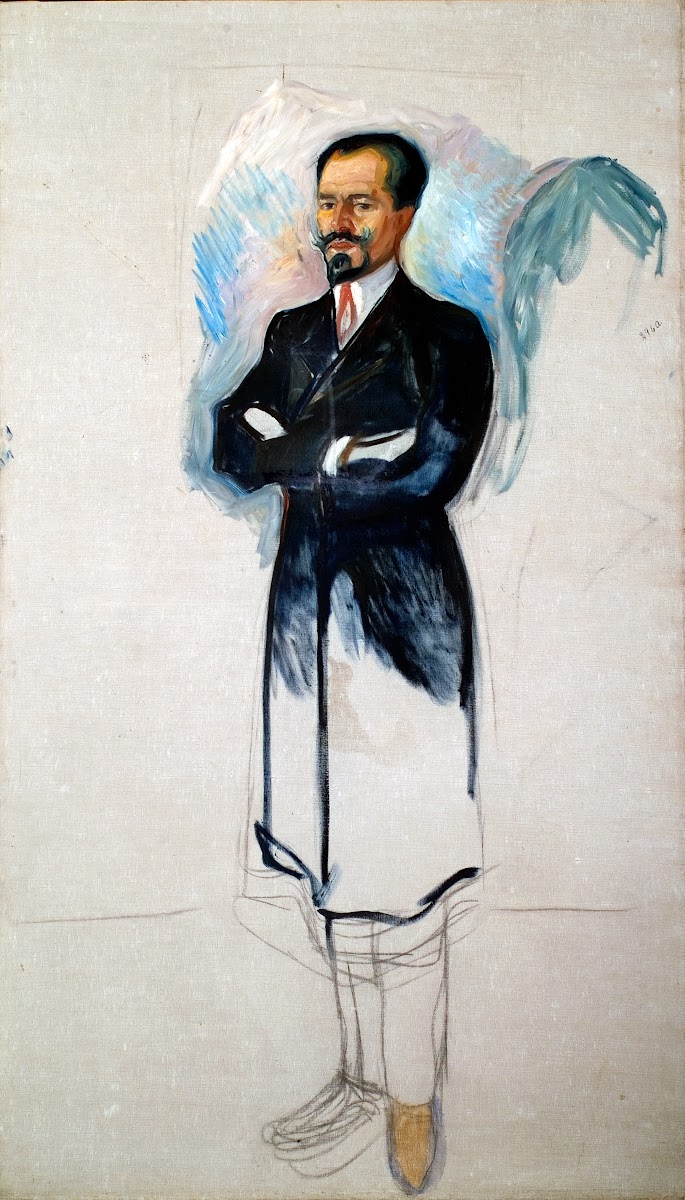 Portrait of Ernest Thiel Study 1907