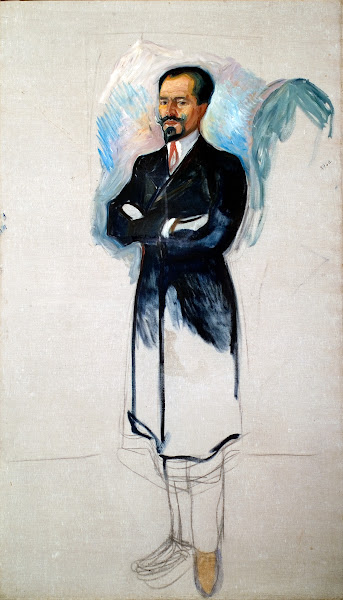 Portrait of Ernest Thiel Study 1907