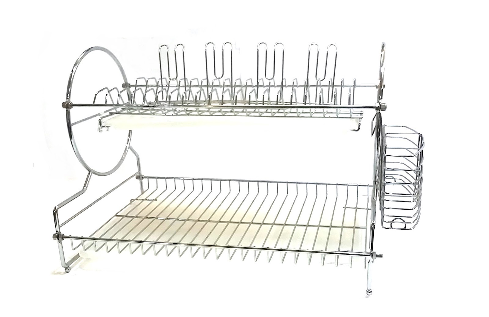 Escurridor para trastes de alambre Home Ideas™ de 2 niveles