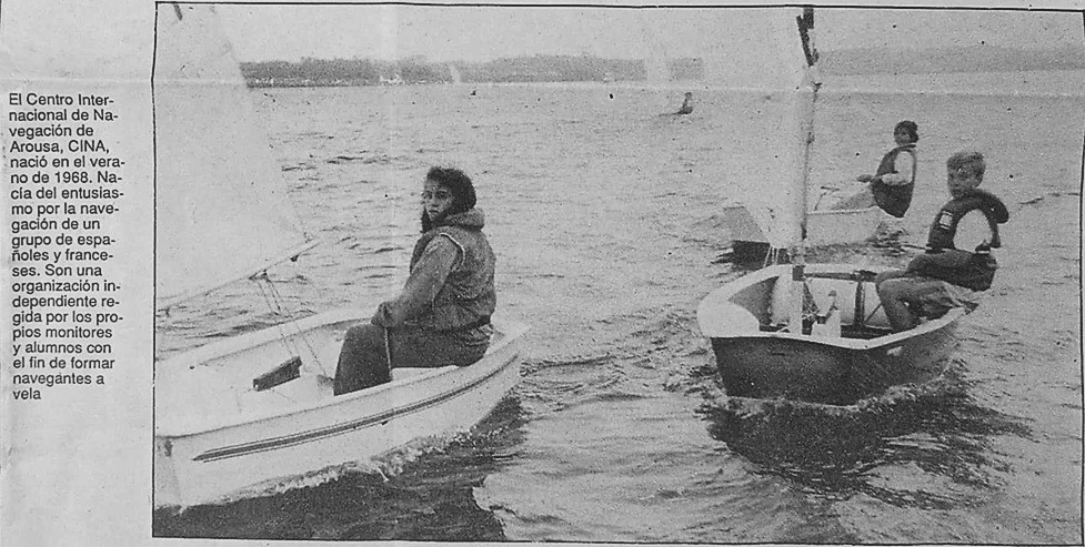 El Centro Internacional de Navegación de Arousa, CINA, nació en el verano de 1968.