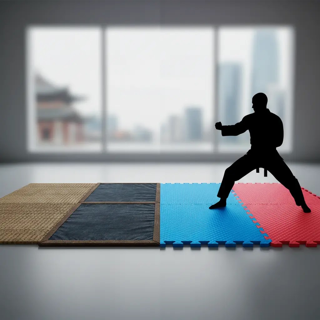 Matras beladiri lokal vs import mana yang lebih bagus