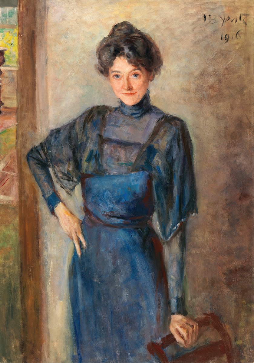 Portrait of Mrs Caughey c 1916