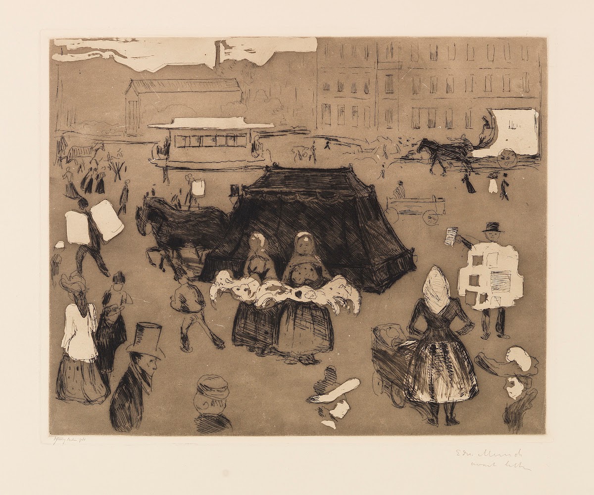 Der Leichenwagen Potsdamer Platz 1902