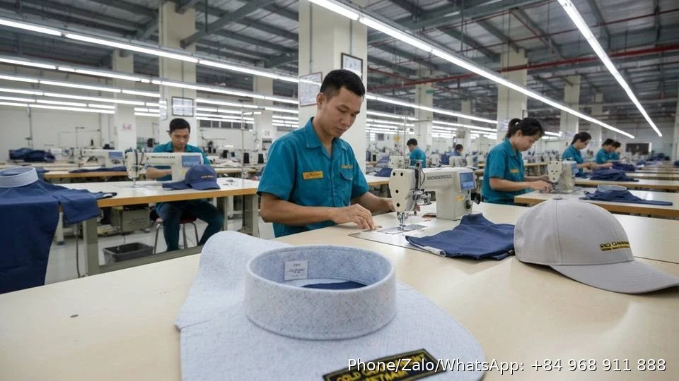 Company Shirts and Hats - Gold Garment Vietnam