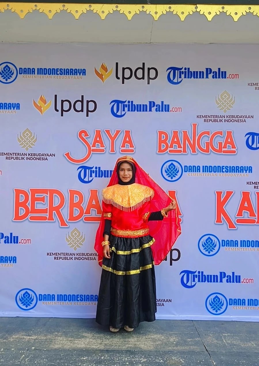 Potret Alisya Syahira di Lomba Bertutur Bahasa Kaili