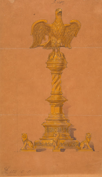 Design executed for Jones and Willis metal and wood workers and church furniture