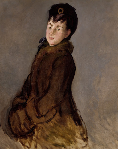 Portrait of Isabelle Lemonnier with a Muff About 1879 80