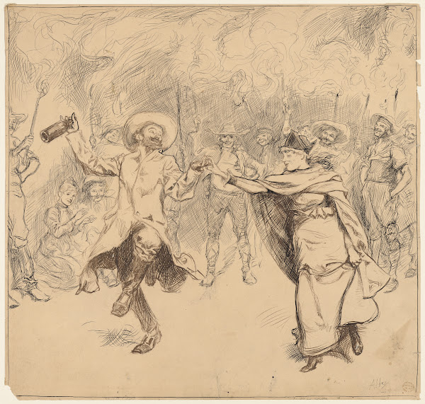 The jovial monarch caught Mrs Russells hand in his and proceeded to dance 188083
