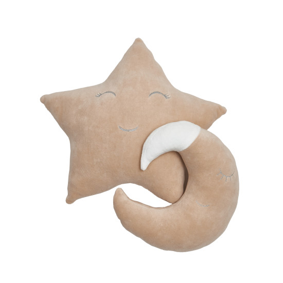 Bumper - pillow Twins Moon and Star (2 pcs) multicolor