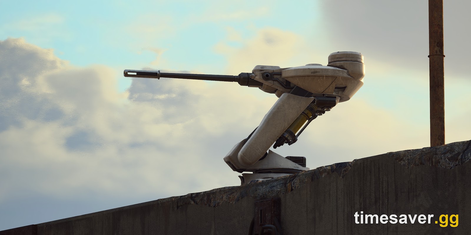 ARC Raiders Sentinel sniper machine, a high-value enemy that drops the Sentinel Firing Core and Advanced ARC Powercells