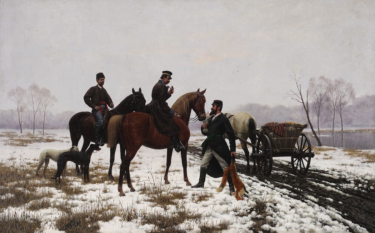 Whippers in resale a hunted fox to dealers 1886