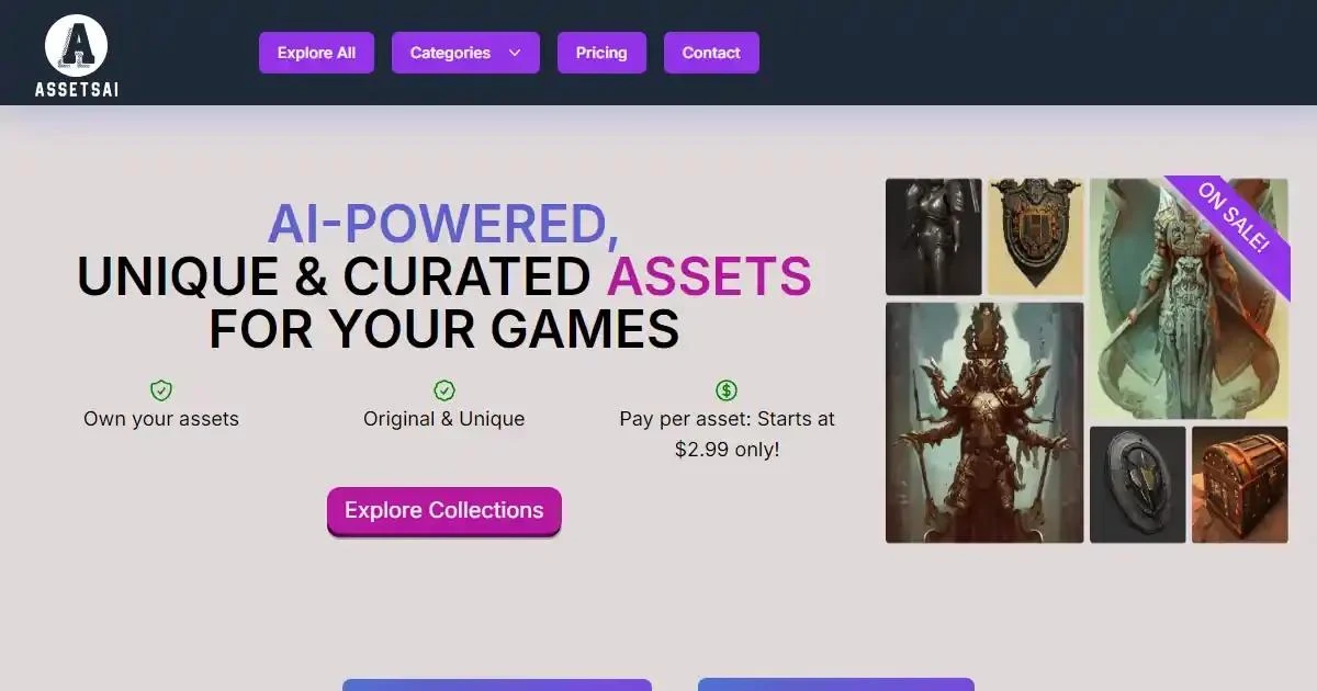Captura de Assetsai