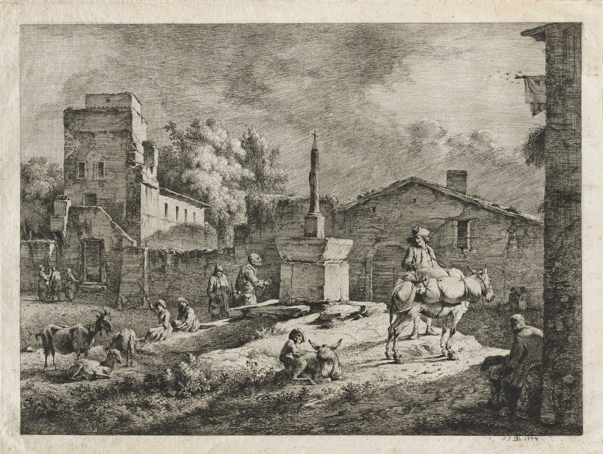 View of Saint Andeol 1774