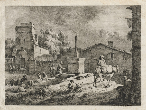 View of Saint Andeol 1774