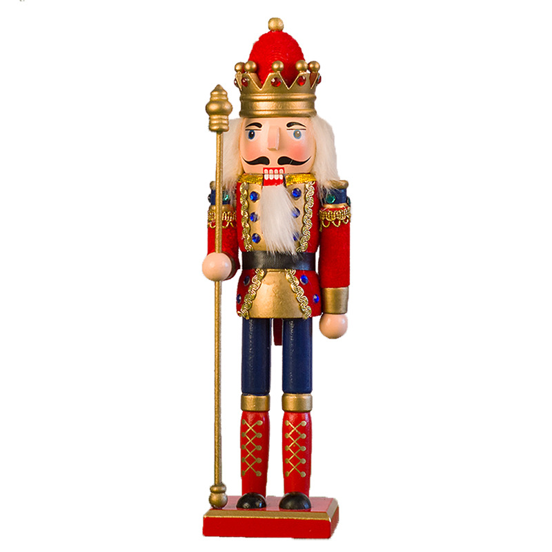 European-style nutcracker figure, 30 cm