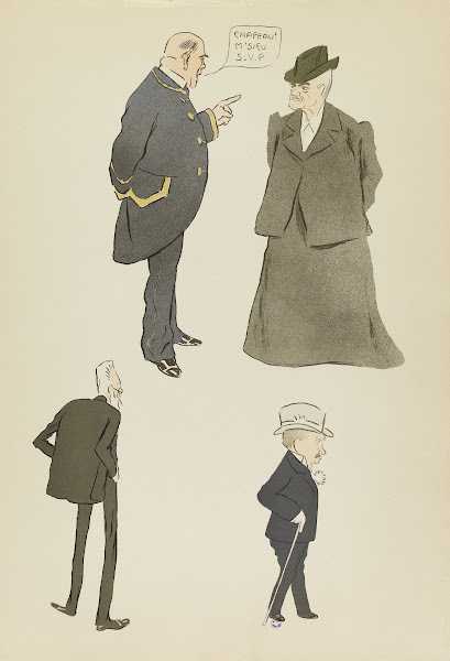 melle Garibaldi huissier Prince de Thurn et taxis le jockey Hoagan 1909