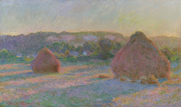 Stacks of Wheat End of Summer 1890 91