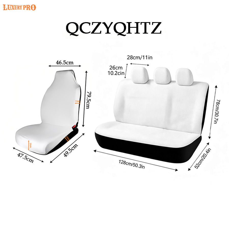 Car Seat Covers Front Seats + Car Seat Covers Rear Seats