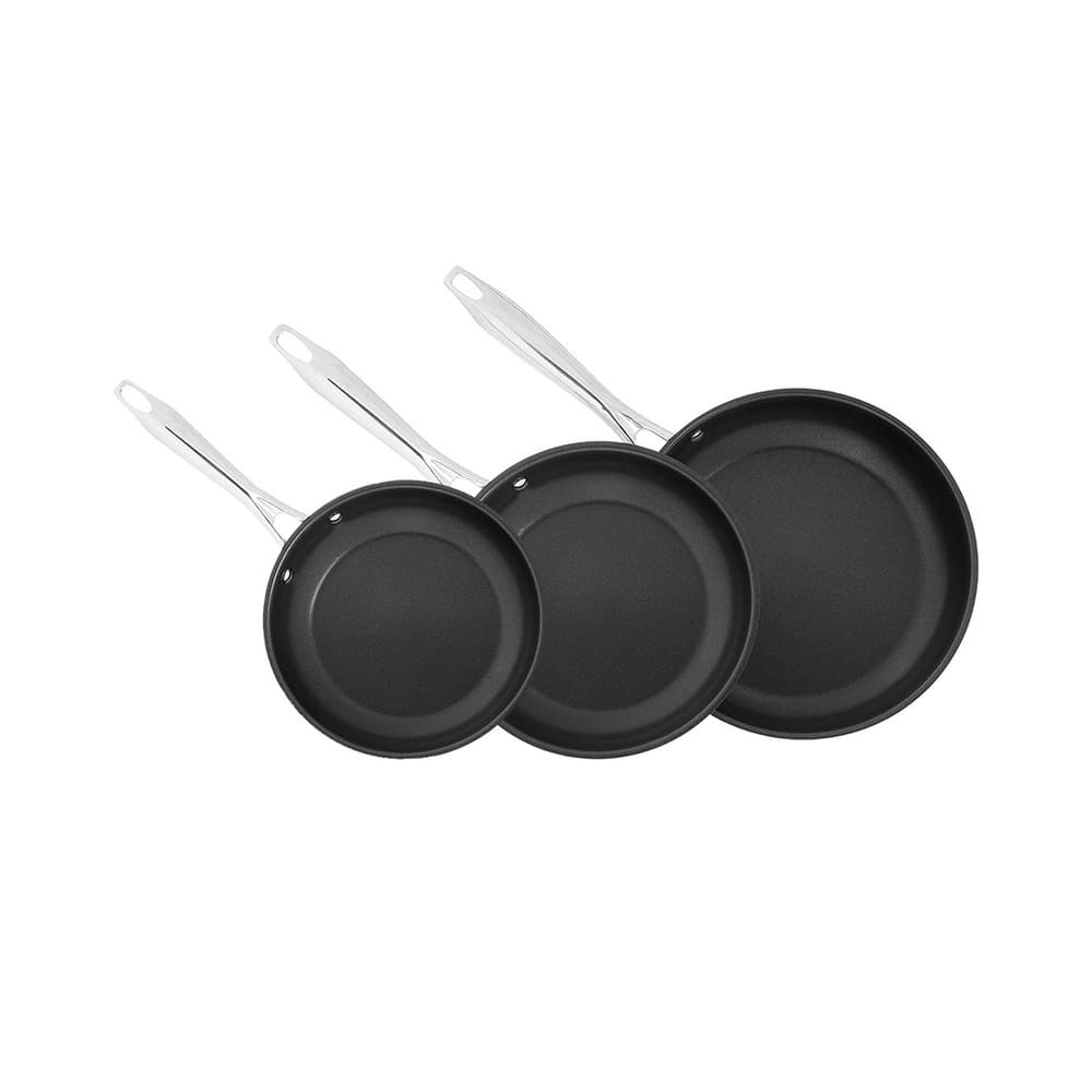 Set de sartenes antiadherentes de acero inoxidable Cuisinart™