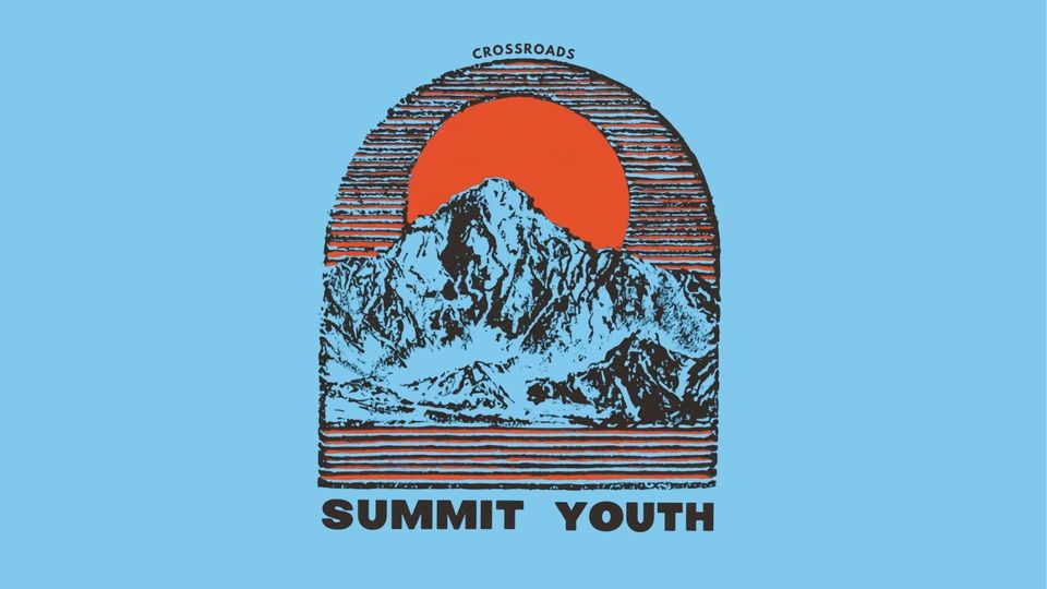 Existing Summit Youth mountain artwork.
