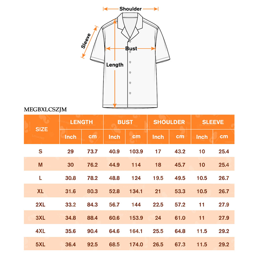 AOP MEG Cuban Collar Shirt (Slub Linen Fabric)