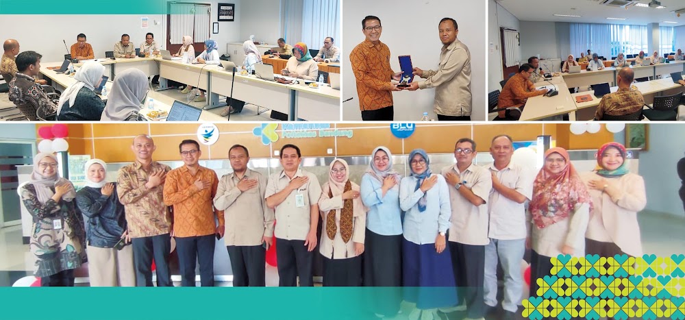 Kunjungan Asisten Deputi Peningkatan Produktivitas Tenaga Kerja Kementerian Koordinator Bidang Perekonomian RI ke Poltekkes Kemenkes RI Bandung untuk Sharing Kerjasama Poltekkes Bandung dengan Goethe Institut.