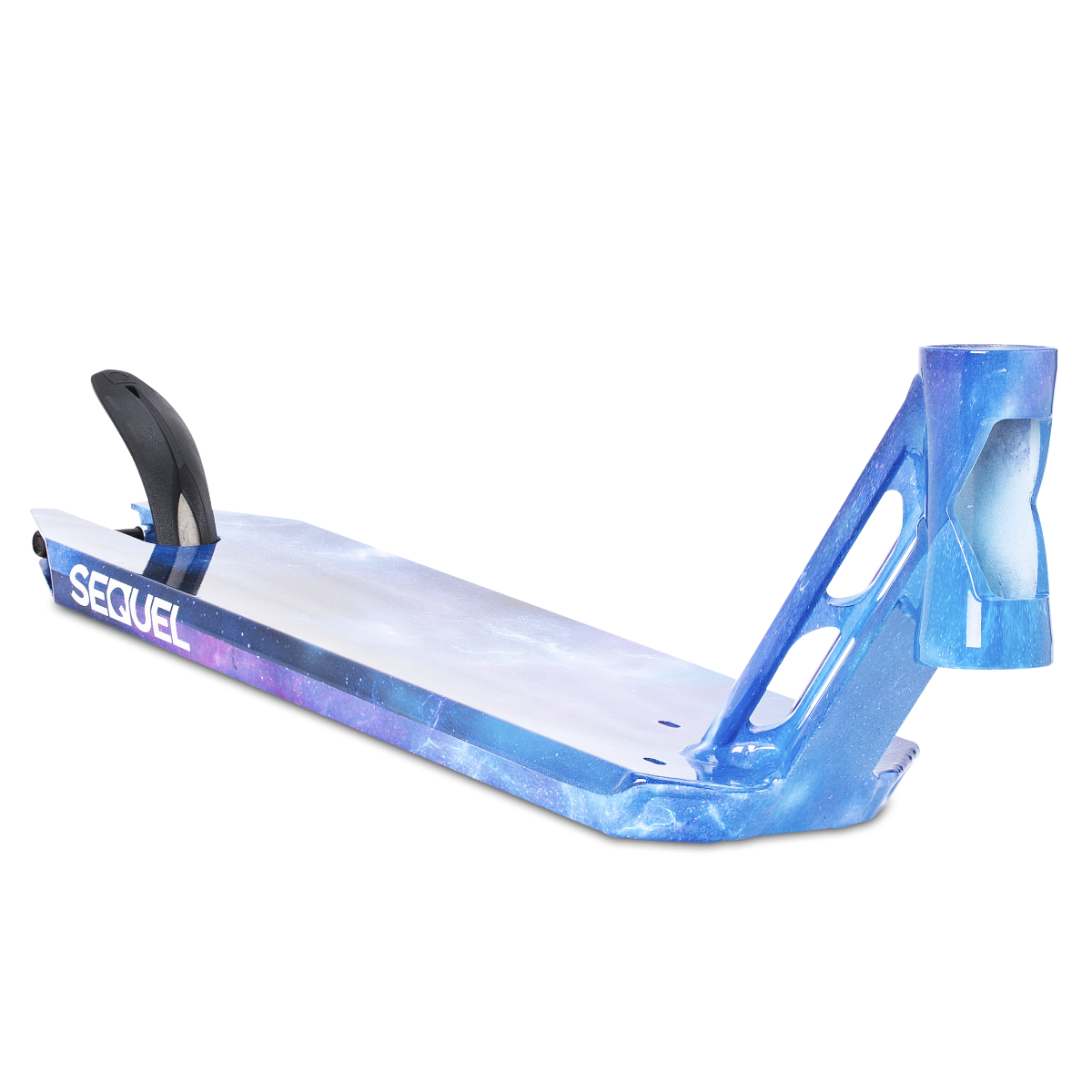 Sequel Rise Park Deck, Dark Matter hydro-dip — 19.5 by 5 inch park scooter deck