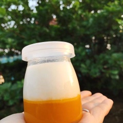 Thêm một công thức pha chế sữa chua đầy hấp dẫn và thú vị cho các bạn. Chắc chắn hương vị độc đáo của sữa chua bí đỏ sẽ làm bạn ngất ngây và muốn thực hiện ngay lập tức. Chúc bạn thành công và có một cơ thể khỏe mạnh, tươi vui mỗi ngày.