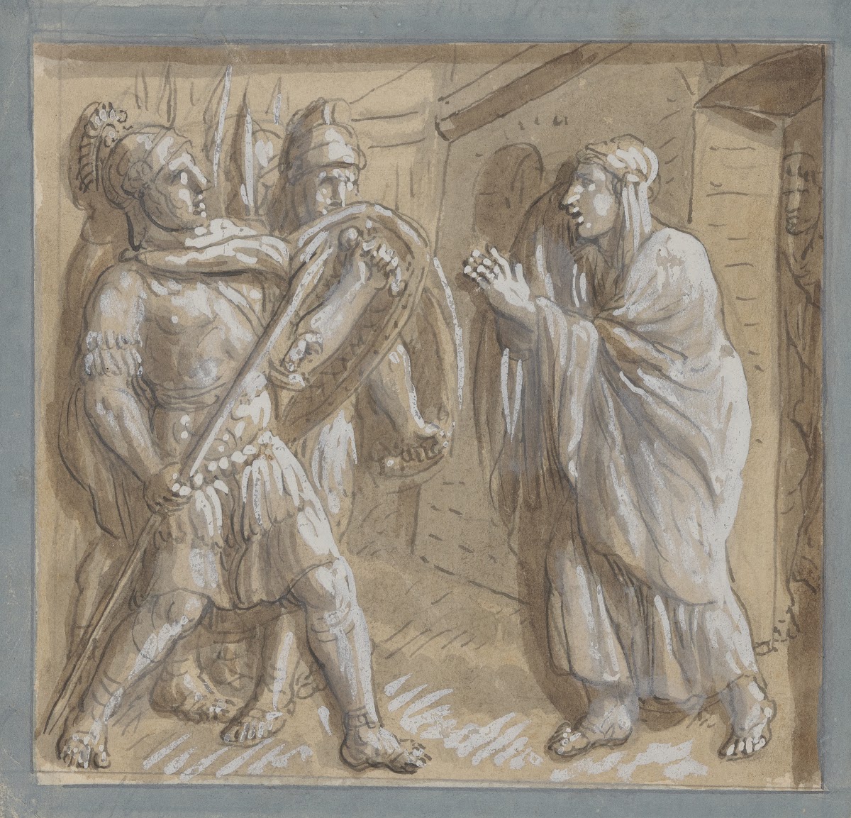 13 drawings after bas reliefs at Florence Pl07 19th Century