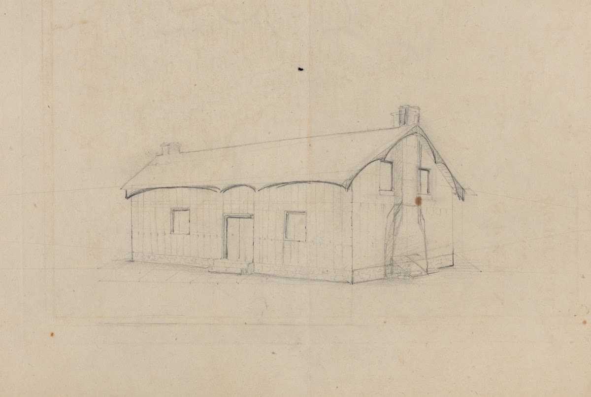 Sketch of a cabin