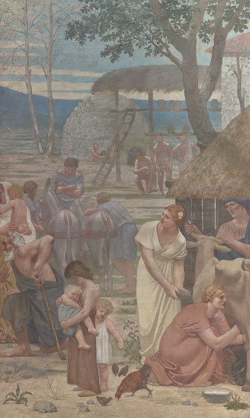 La Rencontre de sainte Geneviève et de saint Germain 1877