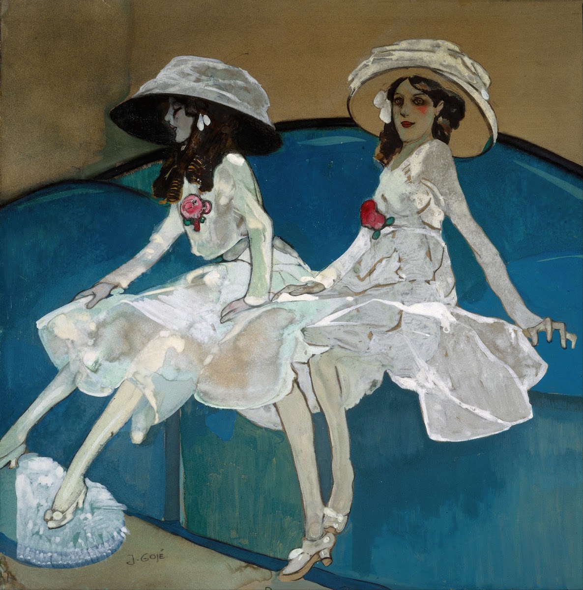 The Two Sisters circa 1910