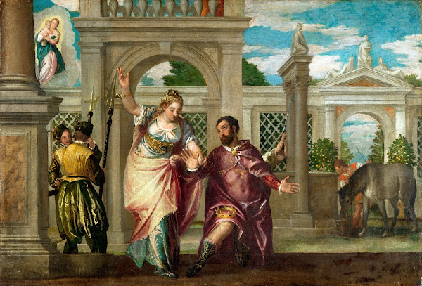 Emperor Augustus and the Sibyl 1500s