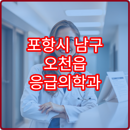 포항시 남구 오천읍 응급의학과 설날 연휴 24시간 진료 병원