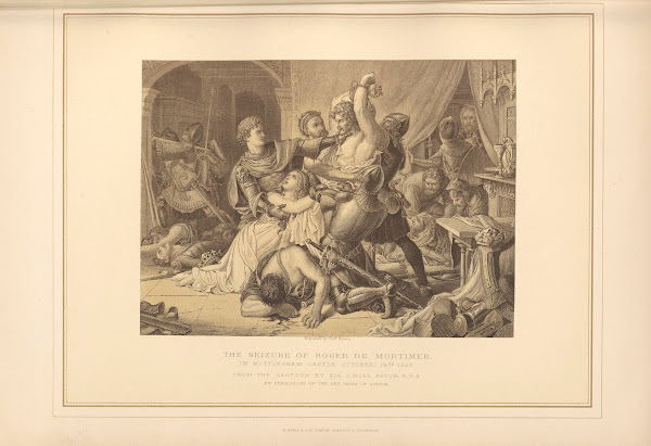 The Seizure of Roger de Mortimer by Edward III   Sir J Noel Paton 19th century