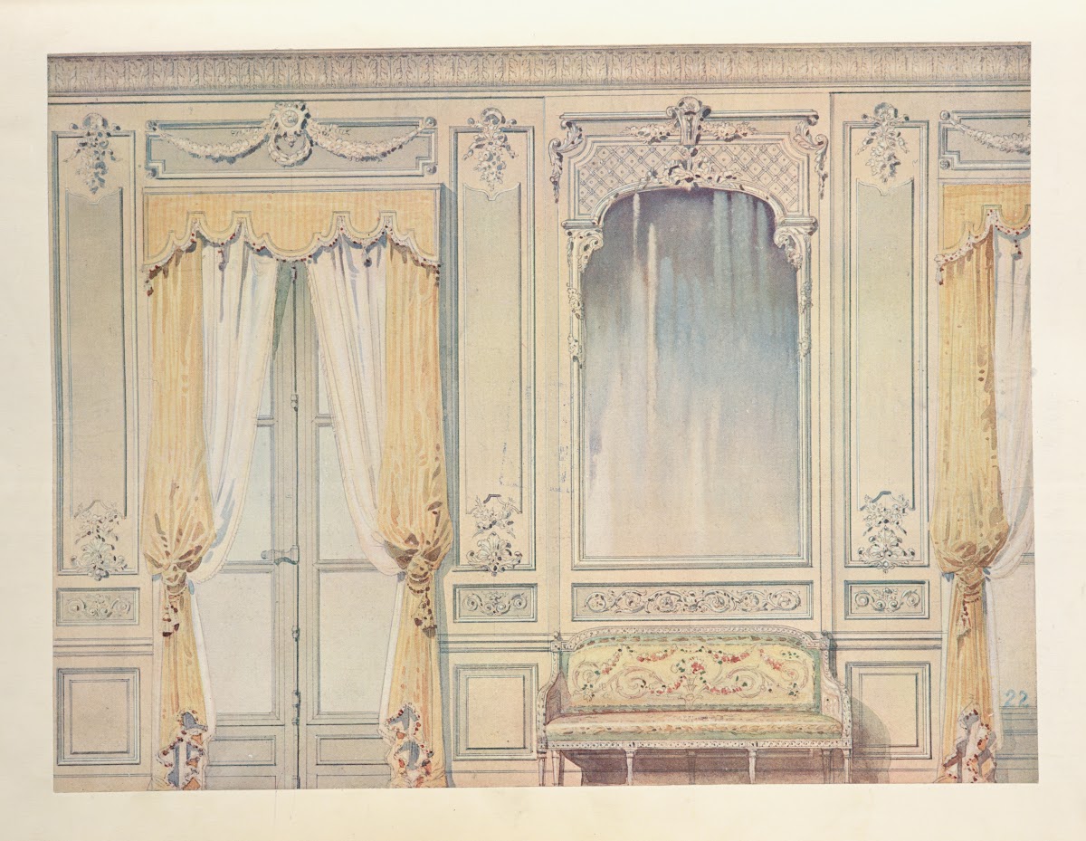Chambre a coucher transition 1907