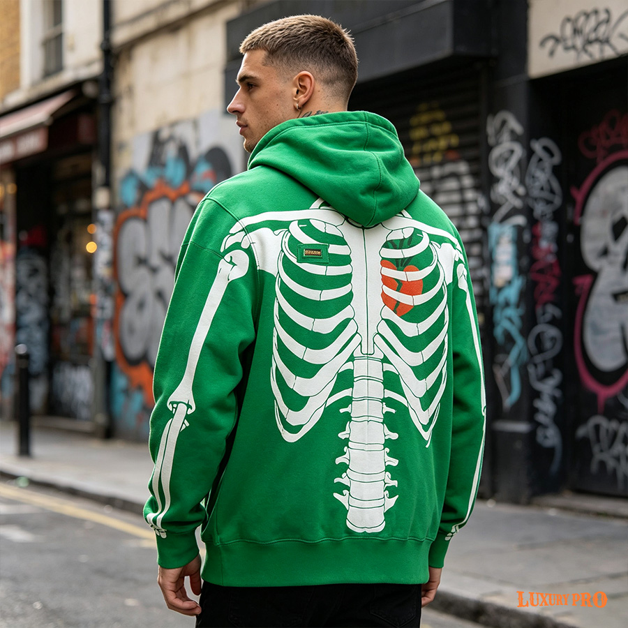 TOL Invisible‑Zip Hoodie
