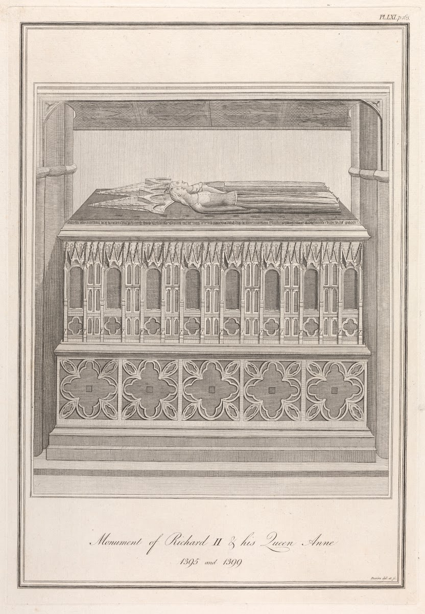 Monument of Richard II and his Queen Anne 1395 1399