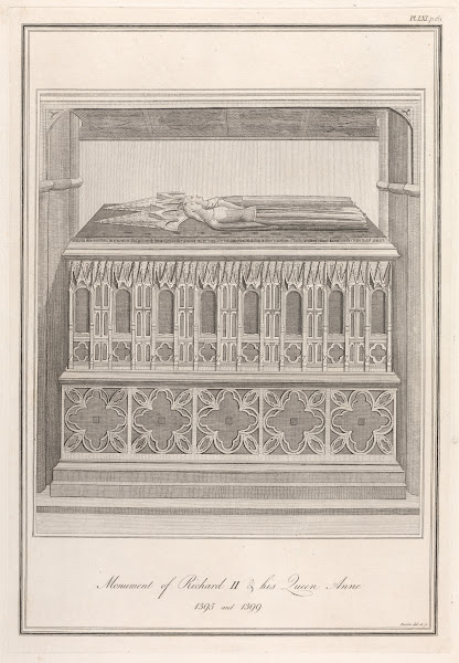 Monument of Richard II and his Queen Anne 1395 1399