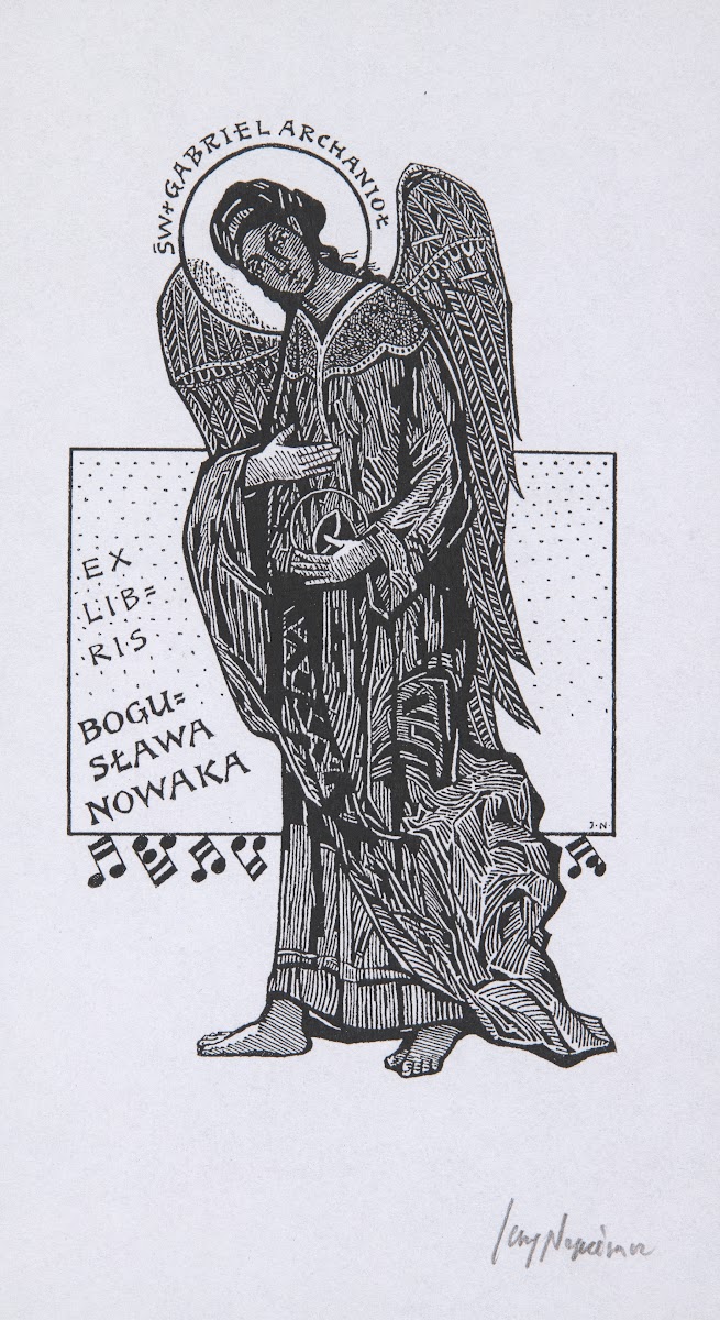 Ekslibris Bogusława Nowaka 2006